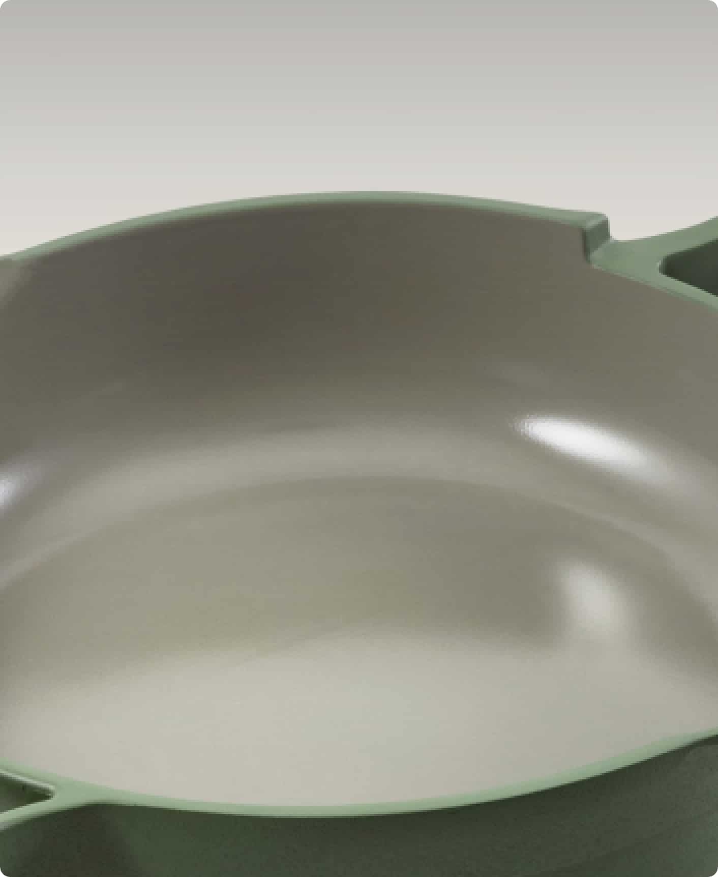 Poêle OurPlace verte revêtement anti adhésif