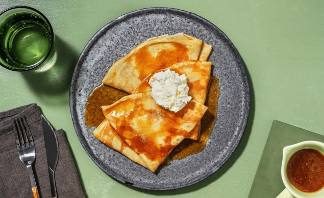 Crêpes Suzette de Françoise Bernard