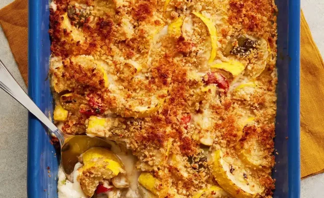 Gratin courgettes