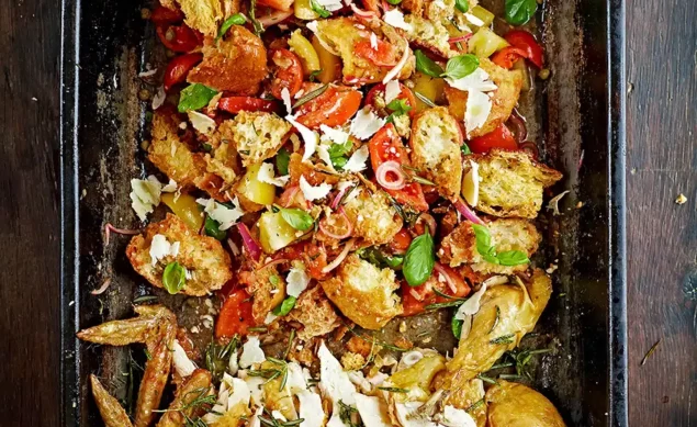 Poulet Panzanella Jamie Oliver